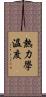 熱力學溫度 Scroll