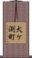 犬ケ渕町 Scroll