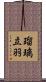瑠璃立羽 Scroll