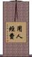 用人經費 Scroll