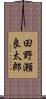 田野瀬良太郎 Scroll