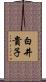 白井貴子 Scroll