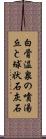 白骨温泉の噴湯丘と球状石灰石 Scroll