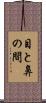 目と鼻の間 Scroll