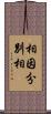 相因分別相 Scroll
