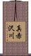真赤沢川 Scroll