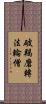 破羯磨轉法輪僧 Scroll
