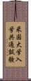 米国大学入学共通試験 Scroll