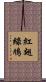 紅翅綠鳩 Scroll