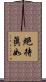 絕待眞如 Scroll