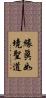 緣眞如境聖道 Scroll