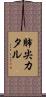 肺尖カタル Scroll