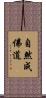 自然成佛道 Scroll