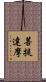 Bodhidharma Scroll