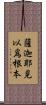 薩迦耶見以爲根本 Scroll