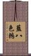 藍八色鶇 Scroll
