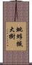 蚍蜉撼大樹 Scroll