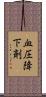 血圧降下剤 Scroll