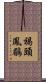褐頭鳳鶥 Scroll