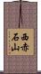 西赤石山 Scroll