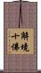 解境十佛 Scroll