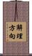 解理方向 Scroll