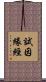 試因緣經 Scroll