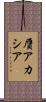 贋アカシア Scroll