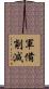軍備削減 Scroll