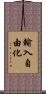 輸入自由化 Scroll