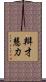 辯才慧力 Scroll