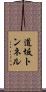 道坂トンネル Scroll