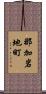 那加岩地町 Scroll