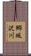 郷坂沢川 Scroll
