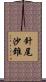 針尾沙錐 Scroll