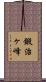 鍛治ヶ峰 Scroll