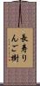 長寿りんご樹 Scroll