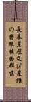 長幕崖壁及び崖錐の特殊植物群落 Scroll