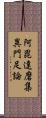 阿毘達磨集異門足論 Scroll