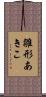 雛形あきこ Scroll