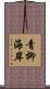 青柳海岸 Scroll
