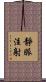 靜脈注射 Scroll