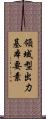 領域型出力基本要素 Scroll