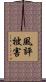 風評被害 Scroll