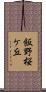 飯野桜ケ丘 Scroll