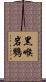 黑喉岩鷚 Scroll