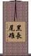 黑長尾雉 Scroll