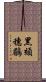 黑頦穗鶥 Scroll