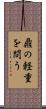 鼎の軽重を問う Scroll