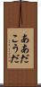 ああだこうだ Scroll